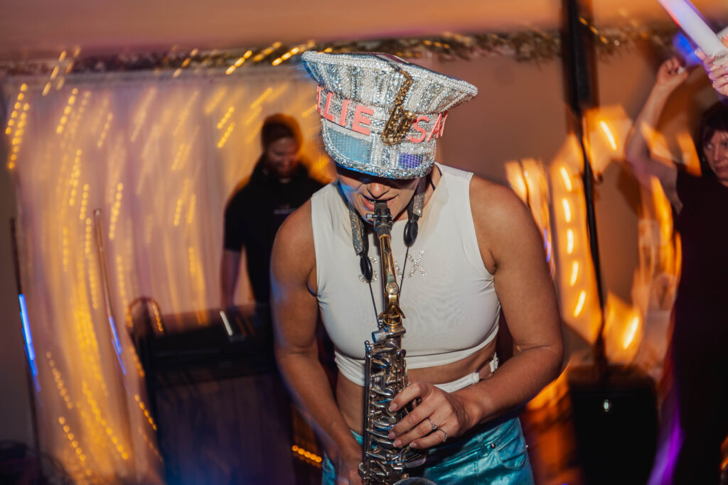 Ellie_Sax_Wedding (54) Ellie Sax playing Sax at a wedding